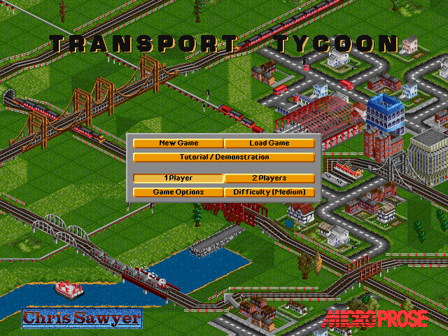 Transport Tycoon screenshot 2 for Sega Saturn